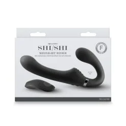 Midnight Rider – SHI/SHI – Sans Harnais Vibrant Rechargeable à Distance – Ns Novelties -Pour couple boutique Midnight Rider SHISHI Sans Harnais Vibrant Rechargeable a Distance Ns Novelties 6