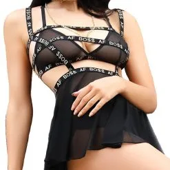 Ensemble 2pcs – FA830 – Vibes Fantasy Lingerie