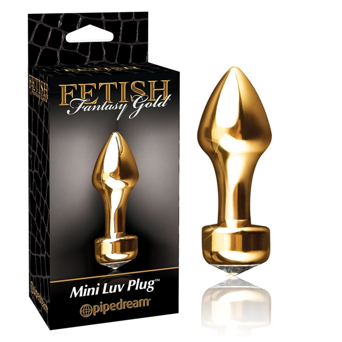 Mini Luv Plug – Plug Anale Avec Bijou – Fetish Fantasy Gold 1 Mini Luv Plug – Plug Anale Avec Bijou – Fetish Fantasy Gold