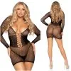 Mini-Robe En Filet à Manches Longues – 86960 – Leg Avenue