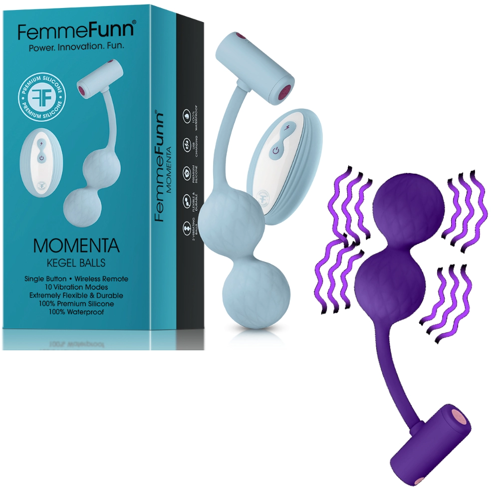Momenta – Boules De Kegel à Distance Rechargeable – FemmeFunn 1 Momenta – Boules De Kegel à Distance Rechargeable – FemmeFunn