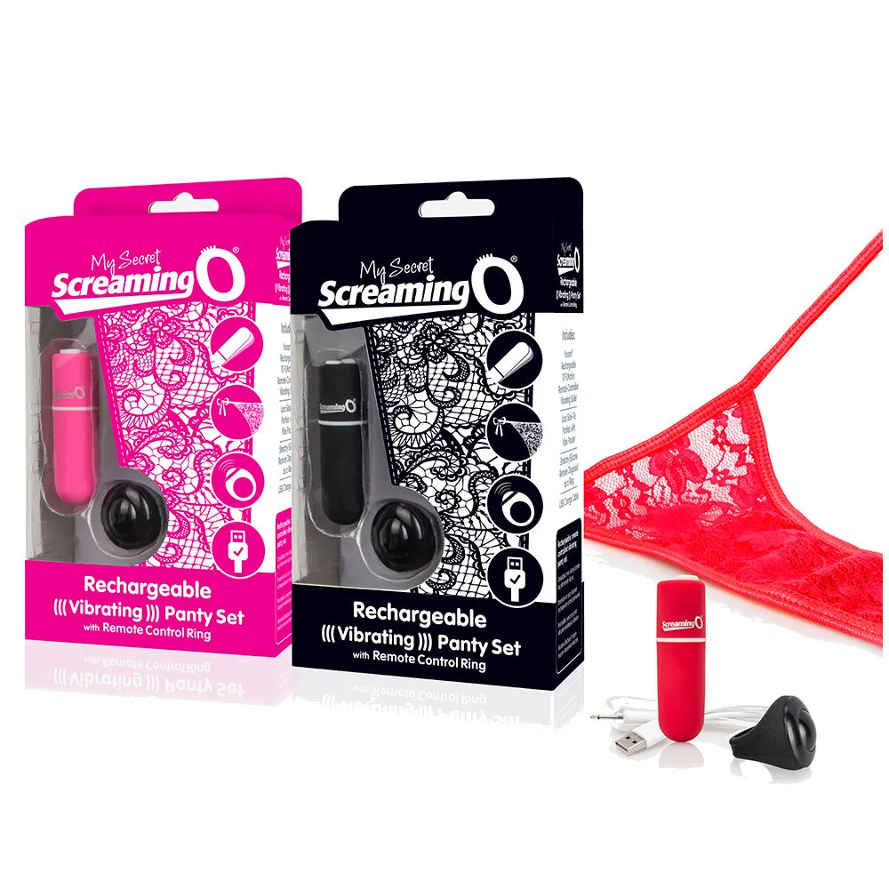 My Secret Charged Panty – Culotte Vibrante à Distance – Screaming O 1 My Secret Charged Panty – Culotte Vibrante à Distance – Screaming O