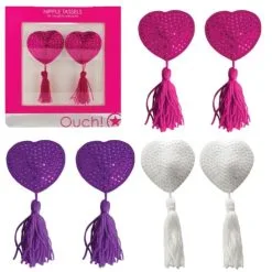 Nipple Tassels – Pastilles à Mamelons Coeur – Ouch!