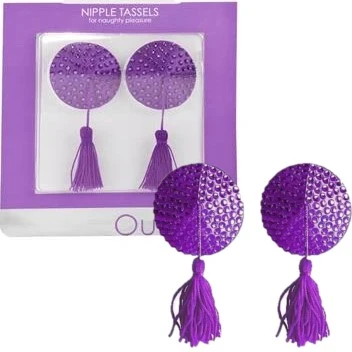 Nipple Tassels – Pastilles à Mamelons Rondes – Ouch! 1 Nipple Tassels – Pastilles à Mamelons Rondes – Ouch!