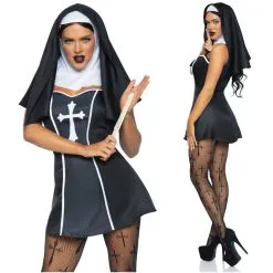 Nonne Coquine – Costume – 86984 – Leg Avenue