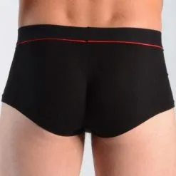 BODYSKYN Nu Urban – Boxer Court En Bambou – 100173 – Noir – BODYSKIN -Pour couple boutique Nu Urban Boxer court en bambou Noir BODYSKIN 1 1