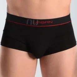 BODYSKYN Nu Urban – Boxer Court En Bambou – 100173 – Noir – BODYSKIN -Pour couple boutique Nu Urban Boxer court en bambou Noir BODYSKIN 2 1