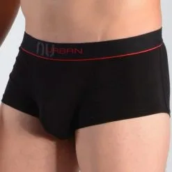 BODYSKYN Nu Urban – Boxer Court En Bambou – 100173 – Noir – BODYSKIN -Pour couple boutique Nu Urban Boxer court en bambou Noir BODYSKIN 3 1