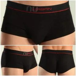 BODYSKYN Nu Urban – Boxer Court En Bambou – 100173 – Noir – BODYSKIN