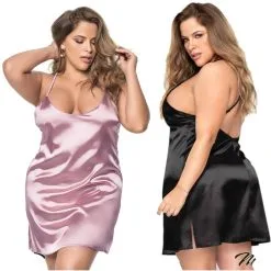 Mapalé Nuisette En Satin – 7422X – Grande Taille – Mapalé