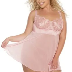 Nuisette Et String – 7075X – Grande Taille – Coquette -Pour couple boutique Nuisette et String 7075X Grande Taille Coquette 1 1