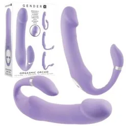 Orgasmic Orchid – Sans Harnais Vibrant – Gender X
