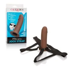 PPA With Jock Strap – Prothèse Pénienne – California Exotics -Pour couple boutique PPA With Jock Strap California Exotics Brun 2