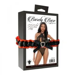 Peek-A-Boo Front Mesh Teddy – Barely Bare -Pour couple boutique Peek A Boo Front Mesh Teddy Barely Bare 2