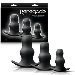 Peekers Trainer Kit Hollow Butt Plug – Ensemble De Plugs Anales – Renegade