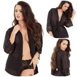 Peignoir Et Boyshort â 8740 â Dreamgirl