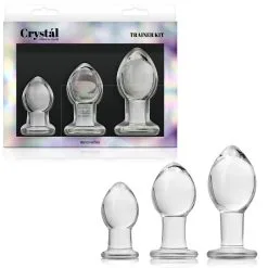 Plug Kit – Ensemble De Plugs Anale En Verre – Crystal Premium Glass