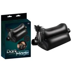 Portable Inflatable Cushion Dark Magic – Coussin De Sexe Avec Menottes