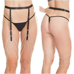 Porte-Jaretelles Avec Chaînes – 7248 – Coquette