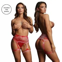 Porte-Jarretelles Avec Bijou De Corps – 005 – Bliss – Le Désir