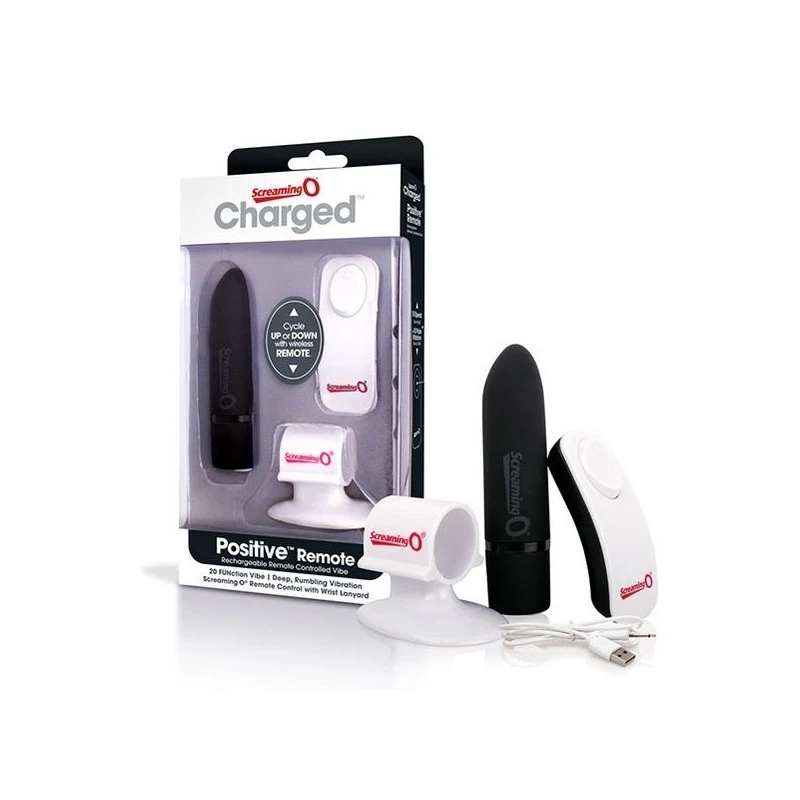 Positive Remote – Charged – Vibrateur Rechargeable – Screaming O 3 Positive Remote – Charged – Vibrateur Rechargeable – Screaming O – Image 3