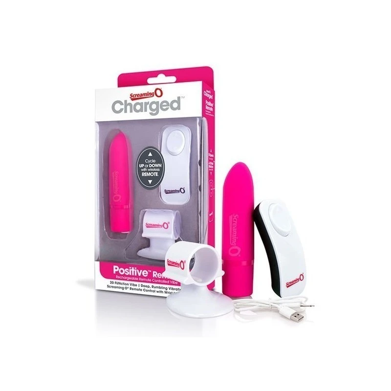 Positive Remote – Charged – Vibrateur Rechargeable – Screaming O 6 Positive Remote – Charged – Vibrateur Rechargeable – Screaming O – Image 6