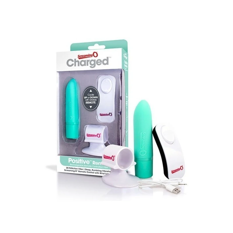 Positive Remote – Charged – Vibrateur Rechargeable – Screaming O 2 Positive Remote – Charged – Vibrateur Rechargeable – Screaming O – Image 2