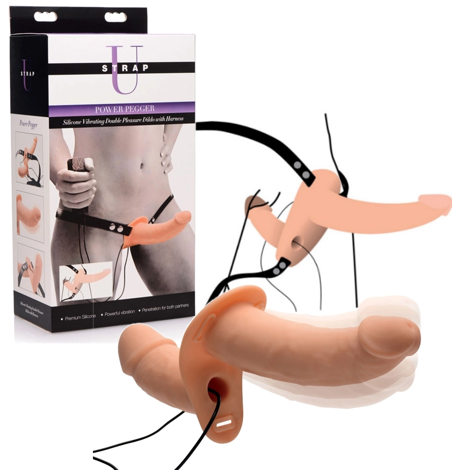 Power Pegger – Harnais Pour Elle Vibrant – U Strap 1 Power Pegger – Harnais Pour Elle Vibrant – U Strap