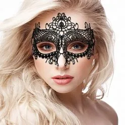 Queen – Black Lace Mask – Masque – Ouch! 5 Queen – Black Lace Mask – Masque – Ouch! -Pour couple boutique Queen Black Lace Mask Masque Ouch 3