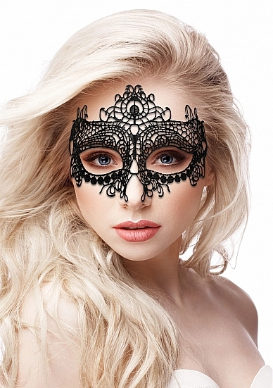 Queen – Black Lace Mask – Masque – Ouch! 3 Queen – Black Lace Mask – Masque – Ouch! – Image 3