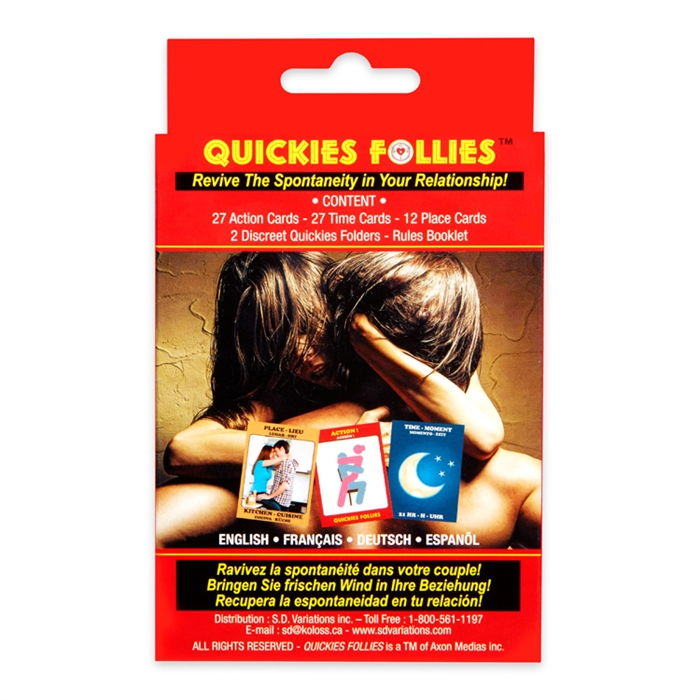 Jeu – Quickies Follies 3 Jeu – Quickies Follies – Image 3