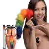 Rainbow Tail Anal Plug – Anal Plug – Plug Anale Avec Queue Multicolore – Tailz