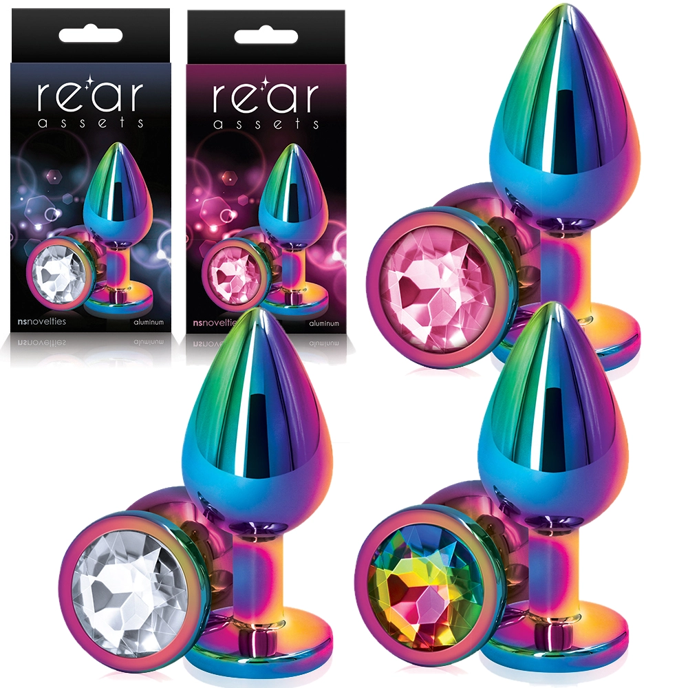 Rear Assets Medium – Plug Anale Avec Bijou – Ns Novelties 1 Rear Assets Medium – Plug Anale Avec Bijou – Ns Novelties