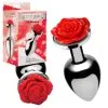 Red Rose – Medium Anal Plug – Plug Anale Avec Bijou – Booty Sparks