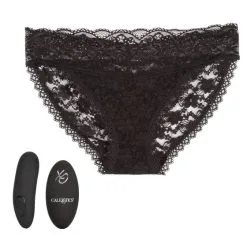 Remote Control Lace Panty Set – Culotte Vibrante à Distance – California Exotics -Pour couple boutique Remote Control Lace Panty Set Culotte Vibrante a Distance California Exotics 11