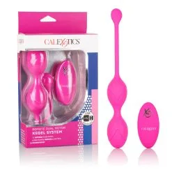 Remote Dual Motor Kegel System – Boules Kegel à Distance – California Exotics