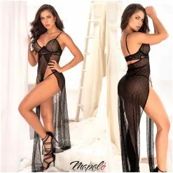 Mapalé Robe Longue Transparente – 7345 – Mapalé