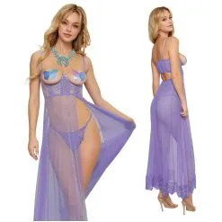 Robe Longue En Mesh – 12987 – Dreamgirl