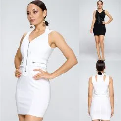 Robe Avec Zipper – 6159 – OhYess