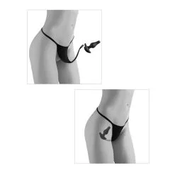 S-L – Crotchless Love Garter – Culotte Avec Plug Anale – Hook Up Panties -Pour couple boutique S L Crotchless Love Garter Culotte avec Plug Anale Hook Up Panties 4 1