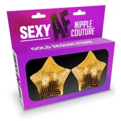 Sequin Star Covers – AF Nipple Couture – Pastilles à Mamelons -Pour couple boutique Sequin Star Covers AF Nipple Couture Pastilles a Mamelons 2