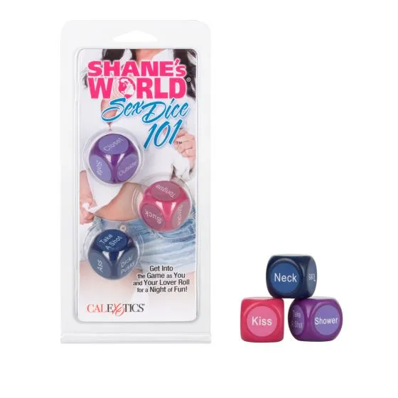 Sex Dice 101 Shane’s World – Jeu Pour Couple – California Exotics 1 Sex Dice 101 Shane’s World – Jeu Pour Couple – California Exotics