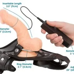 Sexxbian 5 – Harnais Vibrant -Pour couple boutique Sexxbian 5 Harnais Vibrant 3