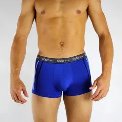 BODYSKYN Shades – Boxer Court En Bambou – 100192 – Bleu – BODYSKIN -Pour couple boutique Shades Boxer court en bambou Bleu BODYSKIN 4 1