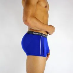 BODYSKYN Shades – Boxer Court En Bambou – 100192 – Bleu – BODYSKIN -Pour couple boutique Shades Boxer court en bambou Bleu BODYSKIN 5 1