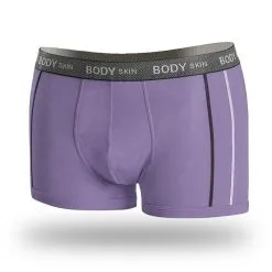 BODYSKYN Shades – Boxer Court En Bambou – 100193 – Mauve – BODYSKIN