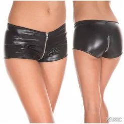 Short Wet Look Avec Zipper – 160 – Music Legs