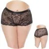 Short En Dentelle – 22132X – Grande Taille – Coquette