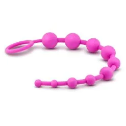 Silicone 10 Beads – Luxe – Boules Anales – Blush -Pour couple boutique Silicone 10 Beads Luxe Boules Anales Blush 3