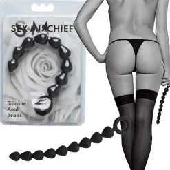 Silicone Anal Beads – Boules Anales En Silicone – Sex Mischief